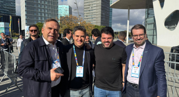 Ismael fortalece parceria com prefeitos de Goiânia e Anápolis durante missão na Espanha